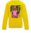 Детский Свитшот Leo Messi art Солнечно желтый фото