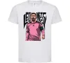 Дитяча футболка Leo Messi art Білий фото