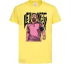 Дитяча футболка Leo Messi art Лимонний фото