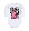Детский боди Leo Messi art Белый фото
