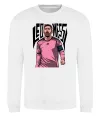 Свитшот Leo Messi art Белый фото