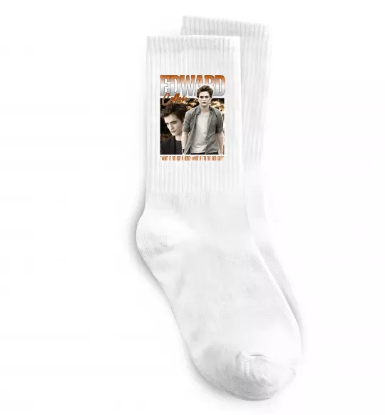 Носки Edward Cullen Белый фото
