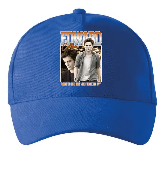 Кепка Edward Cullen Ярко-синий фото