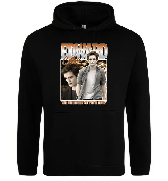 Жіноча толстовка (худі) Edward Cullen Чорний фото