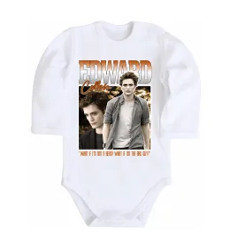 Детский боди Edward Cullen Белый фото