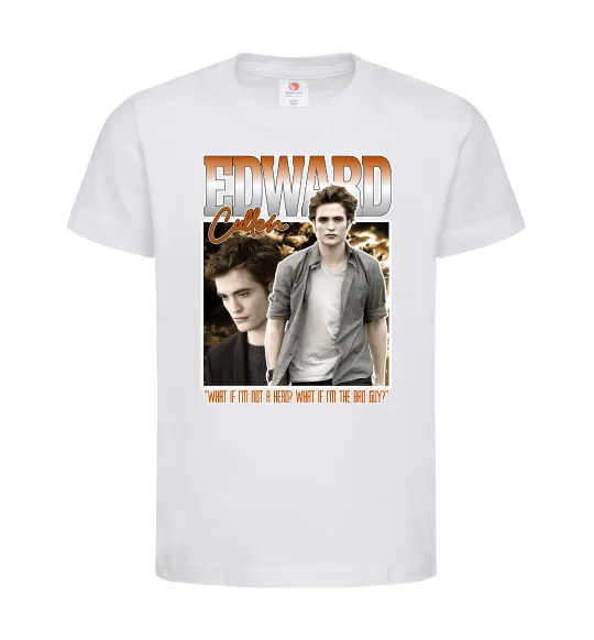Дитяча футболка Edward Cullen Білий фото