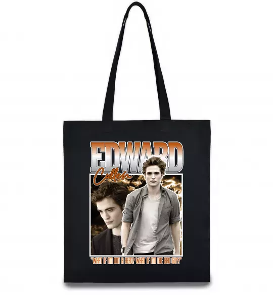 Еко-сумка Edward Cullen Чорний фото