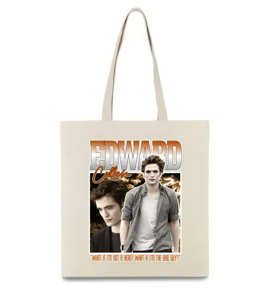 Еко-сумка Edward Cullen Бежевий фото