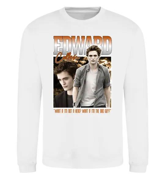 Світшот Edward Cullen Білий фото
