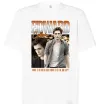 Футболка Оверсайз Edward Cullen Белый фото