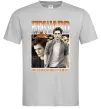 Мужская футболка Edward Cullen Серый фото