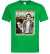Мужская футболка Edward Cullen Зеленый фото