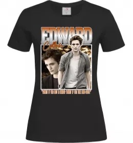 Женская футболка Edward Cullen Черный фото
