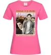 Женская футболка Edward Cullen Ярко-розовый фото
