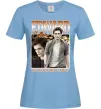 Женская футболка Edward Cullen Голубой фото