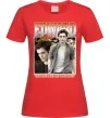 Женская футболка Edward Cullen Красный фото