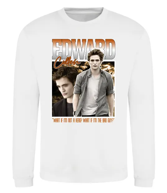 Світшот Edward Cullen Білий фото
