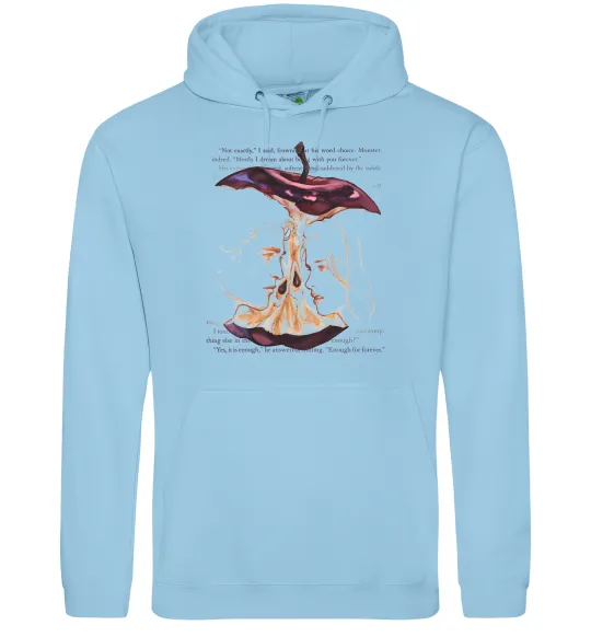 Мужская толстовка (худи) Twilight Голубой фото