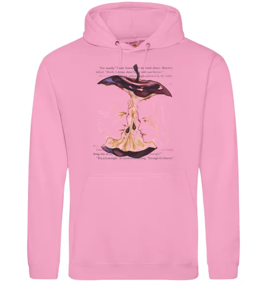 Женская толстовка (худи) Twilight Розовый фото