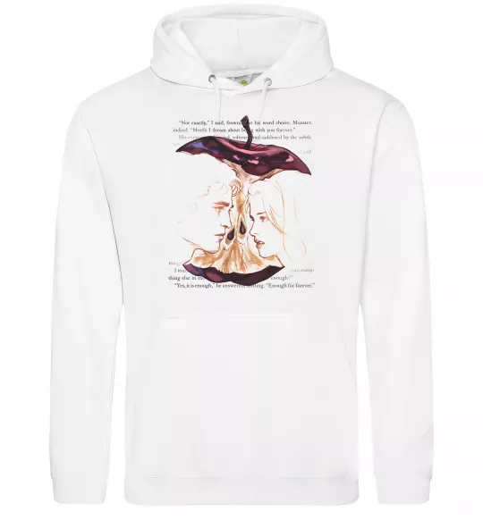 Жіноча толстовка (худі) Twilight Білий фото