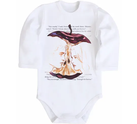 Детский боди Twilight Белый фото