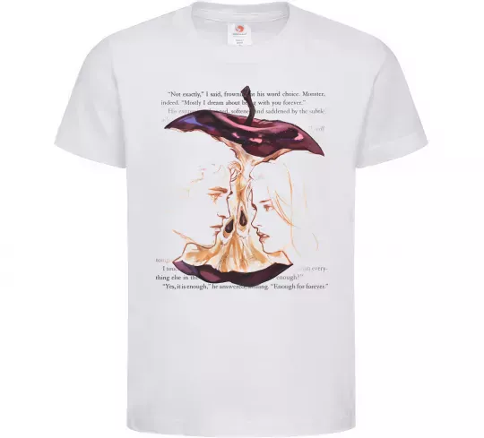 Детская футболка Twilight Белый фото