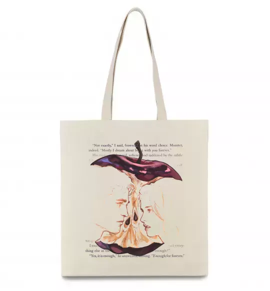 Еко-сумка Twilight Бежевий фото