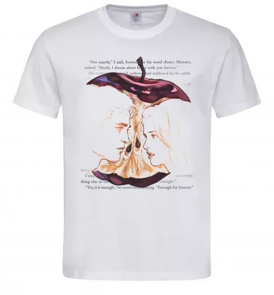 Мужская футболка Twilight Белый фото