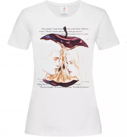 Жіноча футболка Twilight Білий фото