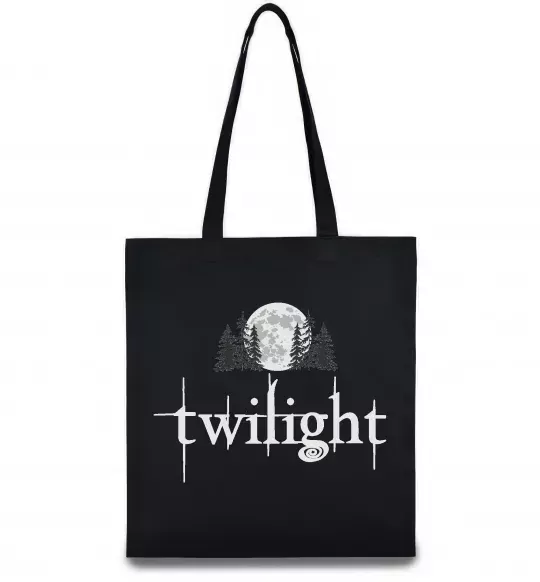 Еко-сумка Twilight moon Чорний фото