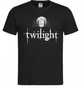 Мужская футболка Twilight moon Черный Мужская футболка Twilight moon Черный фото