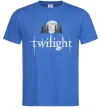 Мужская футболка Twilight moon Ярко-синий фото