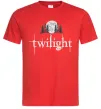 Мужская футболка Twilight moon Красный фото