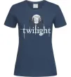 Женская футболка Twilight moon Темно-синий фото