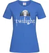 Женская футболка Twilight moon Ярко-синий фото