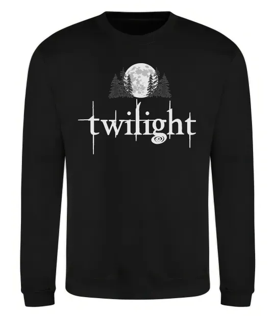 Світшот Twilight moon Чорний фото
