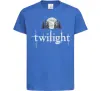 Детская футболка Twilight moon Ярко-синий Детская футболка Twilight moon Ярко-синий фото