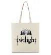 Еко-сумка Twilight moon Бежевий фото