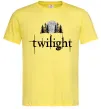 Мужская футболка Twilight moon Лимонный фото