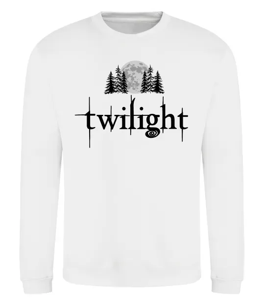 Світшот Twilight moon Білий фото