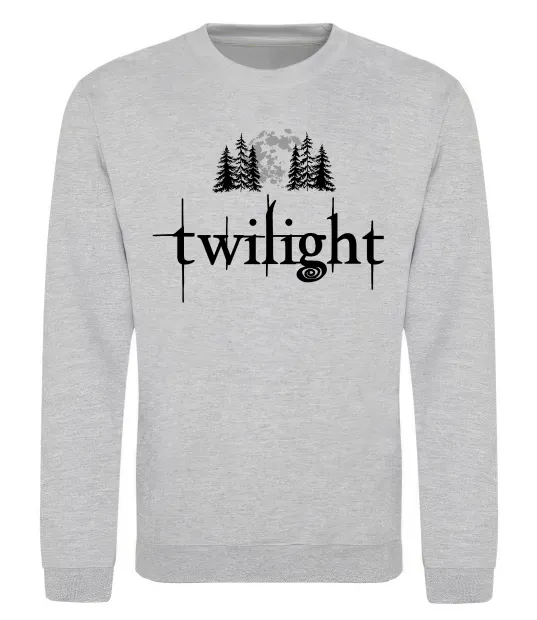 Світшот Twilight moon Сірий меланж фото