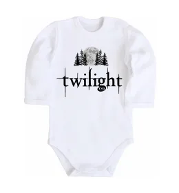 Детский боди Twilight moon Белый фото