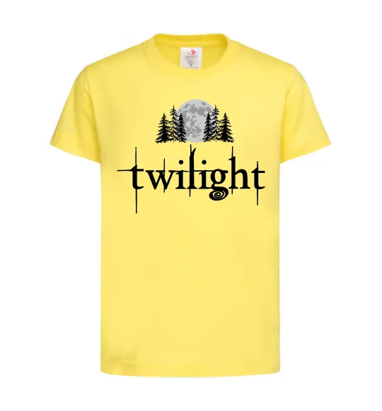 Дитяча футболка Twilight moon Лимонний фото