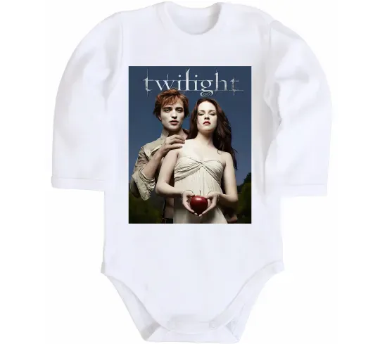 Детский боди Сутінки Едвард та Белла Белый фото