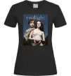 Женская футболка Сутінки Едвард та Белла Черный фото