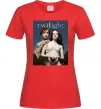 Женская футболка Сутінки Едвард та Белла Красный фото