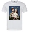 Мужская футболка Сутінки Едвард та Белла Белый фото