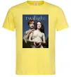Мужская футболка Сутінки Едвард та Белла Лимонный фото