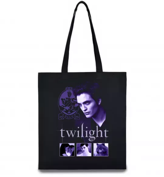 Эко-сумка Сутінки колаж Черный фото