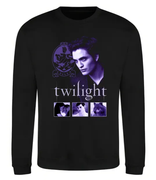 Світшот Сутінки колаж Чорний фото